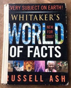 Whitaker's World of Facts 2007