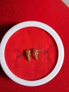 Gold Stud Earrings
