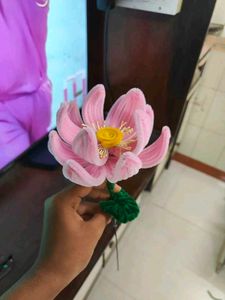 Beautiful Pink Artificial Lotus Flower