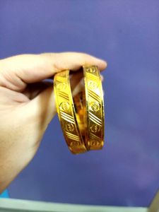 Elegant Gold Bangles