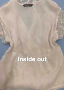 coquette embroidered top