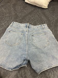Light Wash Denim Shorts