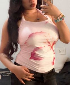savana floral halter neck top