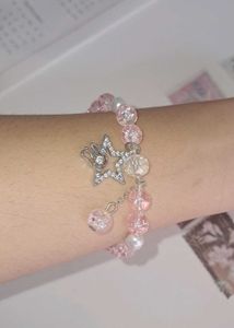 ethereal coquette bracelet rosa(single)🌸🌸✨️✨️