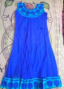 Royal Blue Anarkali Suit