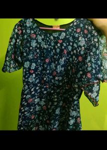 Floral Print Midi Dress