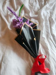 purple lilly bouquet