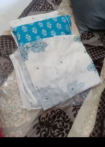 Blue kurti with dupatta set 🩵