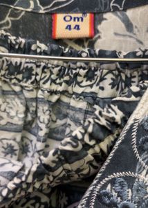 Jaipur Style Cotton kurta Set for woman blue color