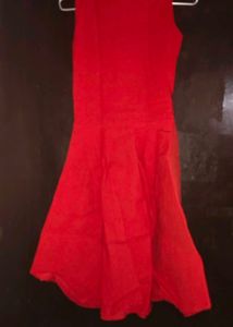 Red Skater Dress