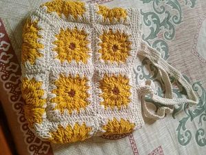 crochet handbag