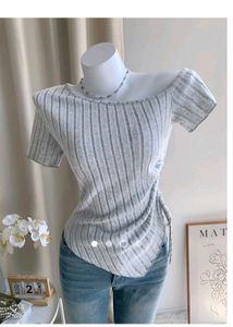 Asymmetrical One Shoulder Top
