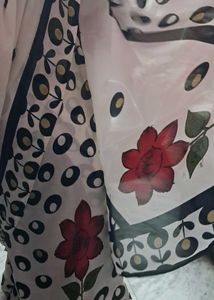 Stylish  polka dot soft saari💃💃🎉🎉