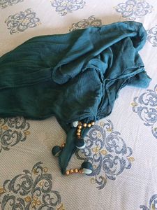 Green Chevron Print nayracut Suit Set
