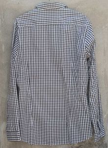Men's Black &amp; White Gingham Shirt original and bra