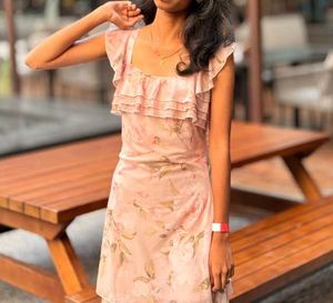 Floral Ruffle Dress - Perfect for Summer