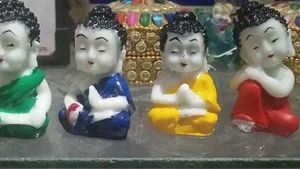 Colorful 8 Piece Laughing Budha...