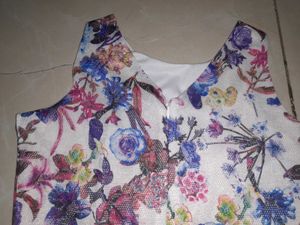 Floral Print Sleeveless Dress