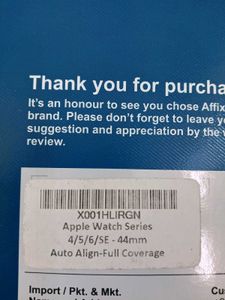 44mm Apple Watch Screen Protector-2nos