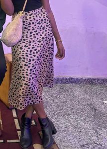 Leopard Print skirt