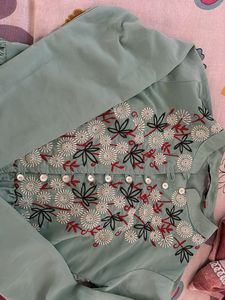 Elegant Embroidered Gown