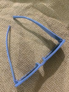 Chic Light Blue Cat-Eye Sunglasses