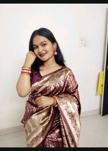 Elegant Silk Blend Saree