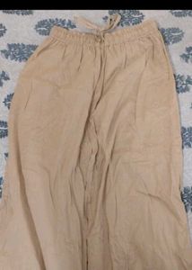 COMBO SALE: White and beige Palazzo set