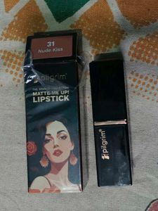Pilgrim Matte Lipstick - Nude Kiss