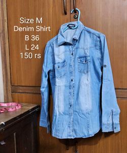 Light Wash Denim Shirt