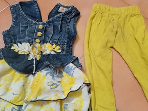 Elegant Denim Frock