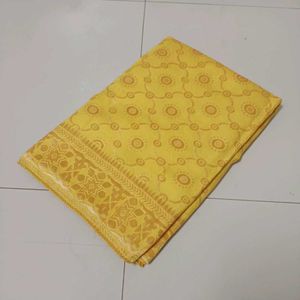 yellow duppata