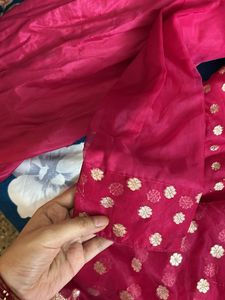 Pink New Patiyala Suit