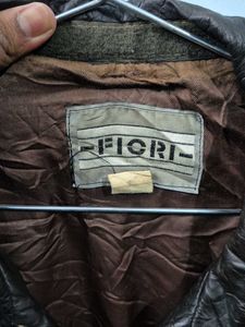 Vintage FiORI Leather Bomber Jacket