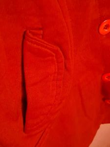 Red Girls Coat