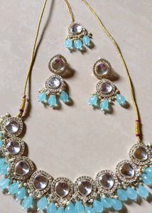 Blue Stone Jewellery Set