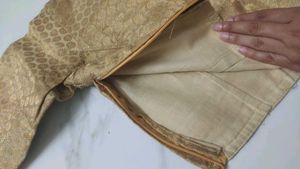 Golden Brocade Blouse