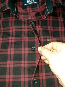 Classic Red &amp; Black Plaid Shirt