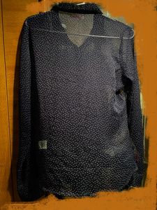 Transparent Blue Shirt