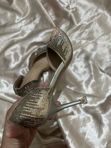 Sparkling Embellished Heels