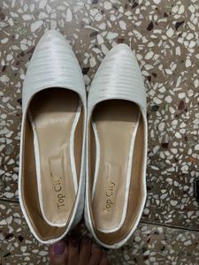 White Heels - Only Wore Once.