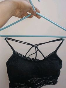 Lace Bralette Top Padded