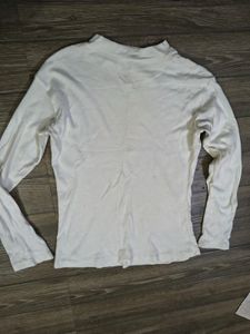 Long Sleeve Mock Neck Top