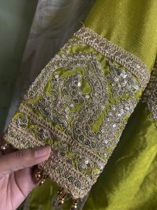 🎉Elegant Green Kurta Set