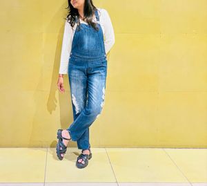 Denim Overalls