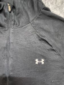 Under Armour Black 1/4 Zip Long Sleeve Top