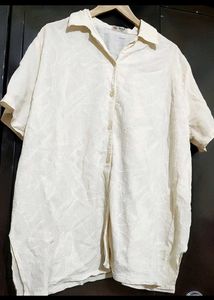 Cream Top Like Shirt For 46 Bust