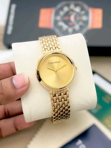 Calvin Klein Gold Tone Watch