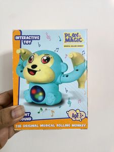 Kids Musical Rolling Monkey Gift For Below 3 Years