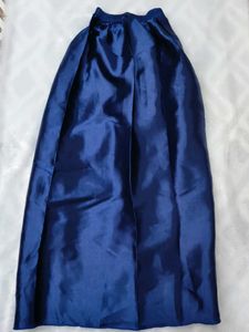 Elegant Royal Blue Ethnic Skirt